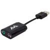 Image de AntLion Carte Son stéréo Externe USB vers Casque 3,5 mm