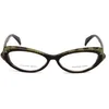 Image de Alexander Mcqueen - Monture de lunettes - Femme Marron marron