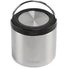 Image de Klean Kanteen TKCanister Boîte à déjeuner isotherme unisexe pour adultes en acier inoxydable brossé 473 ml