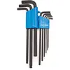 Image de Park Tool HXS-1.2 Ensemble de clés d'angle 1.5-10 Adulte Unisexe, Argent, Taille Unique