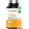 Image de NOVOMA Formule Boost Bio, Complément Alimentaire pour Booster l'Énergie, Avec Guarana, Acérola, Maca & Gingembre, Riche en Caféine et Vitamine C Naturelle, 90 Gélules Vegan, Fabriqué en France