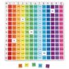 Image de Learning Resources Tableau de Multiplication de 1 a 12 Arc-en-Ciel, Jeu de Tables de Multiplication, Apprentissage Ludique et Pratique des Mathématiques, 169 Tuiles avec Équations et Sac, 7 8 9 Ans +