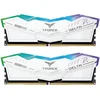 Image de TEAMGROUP RAM Team D5 6400 32 Go C40 Delta RGB Blanc K2 Noir
