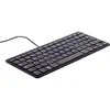 Image de Raspberry Pi® RPI-KEYB (FR)-BLACK/GREY USB Clavier français, AZERTY noir, gris hub USB
