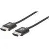 Image de Câble de raccordement Manhattan HDMI Fiche mâle HDMI-A, Fiche mâle HDMI-A 3.00 m noir 394376 4K UHD, canal de retour audio Câble HDMI