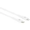 Image de Manhattan Câble USB USB-C® mâle, Connecteur Lightning 0.50 m blanc 394505