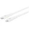 Image de Manhattan 394512 Câble de charge et de synchronisation USB-C  vers Lightning® Blanc 1 m