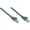 Image de Intellinet 739887 RJ45 Câble réseau, câble patch CAT 6 S/FTP 1.50 m vert feuille de blindage, blindage par tresse, sans halogène 1 pc(s)