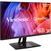 Image de ViewSonic VP2756-2K Moniteur IPS 27'',QHD , sans bords sur 3 côtés, 100% sRGB, certifié Pantone, 5ms, 350 nits, HDMI, DisplayPort, USB-C, Rotation-Auto, ajustable en hauteur
