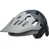 Image de Bell Unisex Adult Super 3 Casque VTT - Downdraft Gris Mat/Gunmetal, L 58-62cm