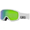 Image de Giro Roam Masque de ski pour adulte avec sangle Wordmark blanche et verres vert loden