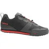 Image de SCARPE GIRO TRACKER FASTLACE BLK/BRT RED TG.45 22