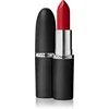 Image de MAC Cosmetics MACximal Sleek Satin Lipstick rouge à lèvres crémeux hydratant teinte BRAVE RED 3.5 g