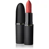 Image de MAC Cosmetics Powder Kiss Hazy Matte rouge à lèvres mat teinte Brickthrough 3.5 g
