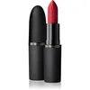 Image de MAC Cosmetics Powder Kiss Hazy Matte rouge à lèvres mat teinte Ruby New 3.5 g