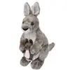 Image de Wild Republic Cuddlekins Kangourou, Animal en Peluche, 30 cm, Cadeau pour Bébés, Peluche Écologique, Rembourrage Fabriqué à Partir de Bouteilles d’Eau Recyclées