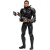 Image de DC Multiverse Figurine Batman (The Dark Knight) de 17,8 cm avec équipement de Parachutisme   Collection très détaillée pour Les Fans et Les collectionneurs