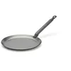 Image de De Buyer - Poêle à crêpes en acier CARBONE PLUS - Diamètre 20 cm -, Gris