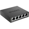 Image de D-Link DGS-105 Switch 5 Ports Gigabit Metallique 10/100/1000mbps - Idéal Partage de Connexion et Mise en Réseau Small/Home Office
