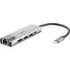 Image de D-Link DUB-M520 Hub USB-C 5-en-1 avec HDMI/Ethernet/Power Delivery- Idéal pour Partager une Connexion Entre Plusieurs Périphériques USB