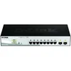 Image de D-Link DGS-1210-08P/E Smart Managed Gigabit Switches 8 Ports + 2 Ports SFP - Cordon d'alimentation UE Uniquement