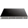 Image de D-Link DGS-1210-52MP/E Switch Smart+ 48 Ports Gigabit PoE/PoE+ + 4 Ports combiné SFP - Budget PoE 370W - Switch ONVIFF - Idéal pour Entreprise Administration et Réseaux Gérés - Cordon UE