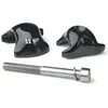 Image de Ritchey Kit Selle Rails Ronds 7x7 pour Tige Carbon 1-Bolt Colliers Adulte Unisexe, Noir, 7 x 7 mm
