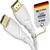 Image de KabelDirekt   Câble HDMI 4K   15 m   disponible en 0,15-22,5 m   pour chaque appareil HDMI (4K@60Hz, HDMI 2.0, High Speed avec Ethernet, Blu-ray, PS5/Xbox Series/Switch, blanc)