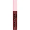 Image de NYX Professional Makeup Rouge à Lèvres Liquide Mat Lip Lingerie XXL, Longue Tenue, Formule Vegan, Sans transfert, Teinte : Deep Mesh (09)