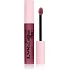 Image de NYX Professional Makeup Lip Lingerie XXL rouge à lèvres liquide avec fini mat teinte Bust ed 4 ml