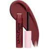 Image de NYX Professional Makeup Rouge à Lèvres Liquide Mat Lip Lingerie XXL, Longue Tenue, Formule Vegan, Sans transfert, Teinte : Strip & Tease (24)