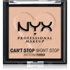 Image de NYX Professional Makeup Can't Stop Won't Stop Mattifying Powder poudre matifiante teinte 04 Meduim 6 g