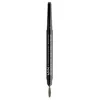 Image de NYX Professional Makeup Crayon à Sourcils Precision Brow, Double-Embout avec Crayon Plat et Goupillon, Teinte : Taupe (02)