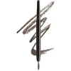 Image de NYX Professional Makeup Crayon à Sourcils Precision Brow, Double-Embout avec Crayon Plat et Goupillon, Teinte : Charcoal (07)