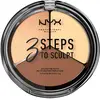 Image de NYX Professional Makeup Palette Contouring 3 Steps to Sculpt Light