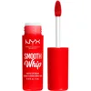 Image de NYX Professional Makeup Rouge à Lèvres Crème Mat Smooth Whip, Couleur Vive, Texture Crème Fouettée, Formule Vegan, Teinte : Icing on Top (12) (Lot de 2)