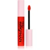 Image de NYX Professional Makeup Lip Lingerie XXL rouge à lèvres liquide avec fini mat teinte 27 - On Fuego 4 ml