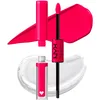 Image de NYX Professional Makeup Brillant à Lèvres Shine Loud, Intensément Pigmenté, Double Embout Rouge à Lèvres et Gloss, Brillance Longue Tenue, Sans Transfert, Teinte : Lead Everything (14)