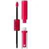 Image de NYX Professional Makeup Brillant à Lèvres Shine Loud, Intensément Pigmenté, Double Embout Rouge à Lèvres et Gloss, Brillance Longue Tenue, Sans Transfert, Teinte : On A Mission (18)
