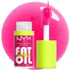 Image de NYX Professional Makeup Gloss Huile à Lèvres de Squalane Fat Oil Lip Drip, Haute Brillance, Fini Non Collant, Hydratation 12H, Applicateur Extra Large, Mûre & Framboise, Supermodel