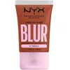Image de NYX Professional Makeup Fond de Teint Effet Flouté Bare With Me Blur, Couvrance Moyenne, Fini Mat Naturel, Niacinamide, Matcha & Glycérine, Hydratation Jusqu'A 12H, Teinte : Truffle (17)
