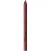 Image de NYX Professional Makeup Crayon à Lèvres, Waterproof, À l'Huile de Jojoba, Pour des Lèvres Douces et Confortables, Finition Mate Douce, Vegan, Line Loud, Teinte : Ten out of Ten