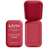 Image de NYX PROFESSIONAL MAKEUP - Blush en Poudre, enrichi en beurre de mangue, beurre d'amande & beure de karité - Texture Fondante - Formule Vegan - Buttermelt Blush, Teinte : Back and Butta