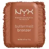 Image de Nyx Professional Makeup - Bronzeur Poudre Compacte - Teint Hâlé Jusqu'à 12H Sans Transfert - Idéal Toutes Carnations - Formule Vegan - Buttermelt Bronzer - Teinte : Butta Ballin