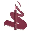 Image de NYX Professional Makeup Lip Lingerie Liner - Feutre à lèvres stain - Couleur Mate Tenue Longue durée Waterproof - Sans bavure & résiste aux transferts - Teinte : Hot And Heavy 11