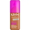 Image de NYX Professional Makeup - Make 'Em Wonder - Fond de Teint - Tenue 24h - Pas d'effet plâtre - Acide Hyaluronique et extrait de Guarana - Formule Vegan - Teinte : Light Nutmeg 30-30ml