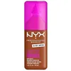 Image de NYX Professional Makeup - Make 'Em Wonder - Fond de Teint - Tenue 24h - Pas d'effet plâtre - Acide Hyaluronique et extrait de Guarana - Formule Vegan - Teinte : Soft Mocha 35 - 30ml