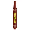 Image de NYX Professional Makeup - Fat Matte Smooth Rouge à lèvres 2 g Rouge foncé unisex