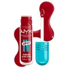 Image de NYX Professional Makeup - Gloss Hydratant Effet Mouillé - Tenue Jusqu'à 12h - Hautement Pigmenté - Fini Brillant - Lip IV Gloss - Teinte : Cherry Drenched - 5 ml
