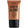 Image de NYX Professional Makeup Highlighter Liquide Multifonction Liquide Born to Glow Liquid Illuminator, Maquillage et Base de Teint, Teinte : Sun Goddess (04)